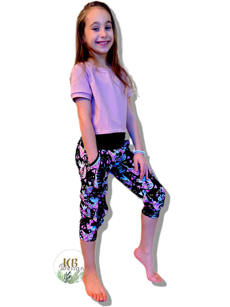 Pantalon 3/4 enfant - CHOIX DE TISSUS