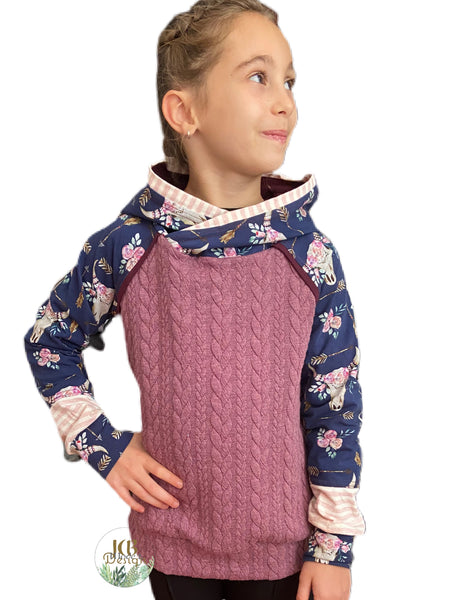 Chandail capuchon - Boho