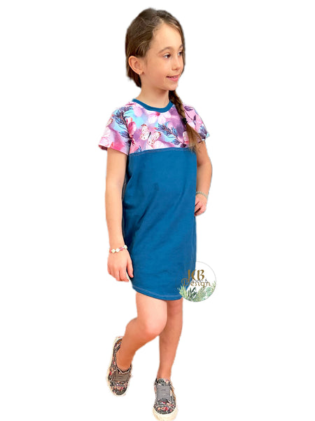Robe chandail - Papillons