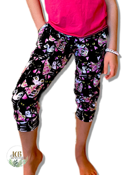 Pantalon 3/4 enfant - CHOIX DE TISSUS