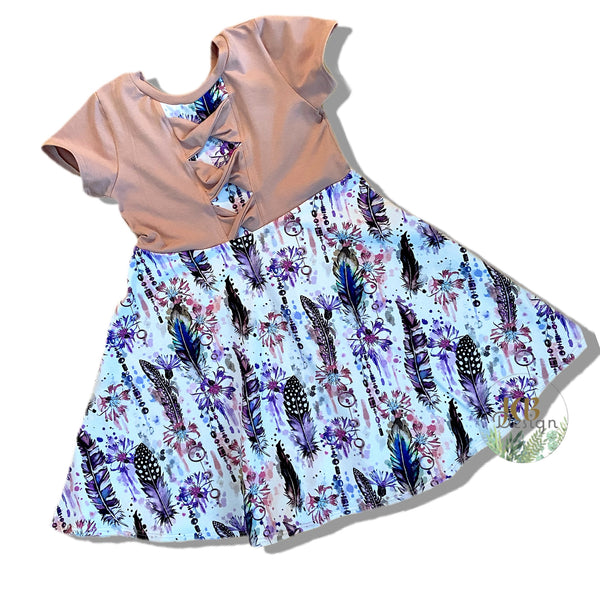 Robe tournante 5T-12T - CHOIX DE TISSUS