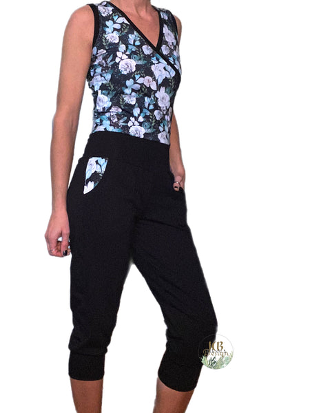 « Une pièce pantalon 3/4 » CHOIX DE MOTIFS