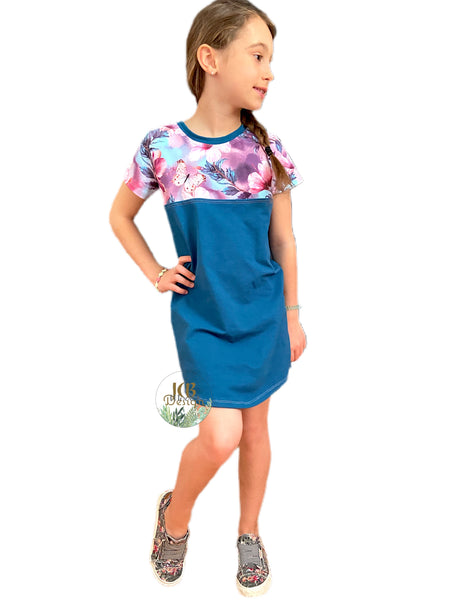 Robe chandail - Papillons